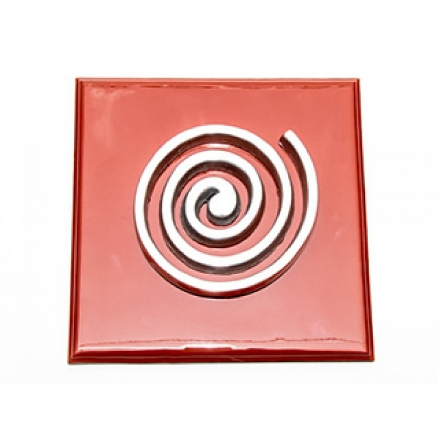 ADORNO ESPIRAL CON MADERA POLIESTER SHEDRON